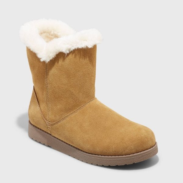 Women's Cat Mid Shearling Style Boots - Universal Thread™