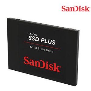 SanDisk SSD PLUS 2.5吋 120GB固态硬盘，，型号 SDSSDA-120G-G25