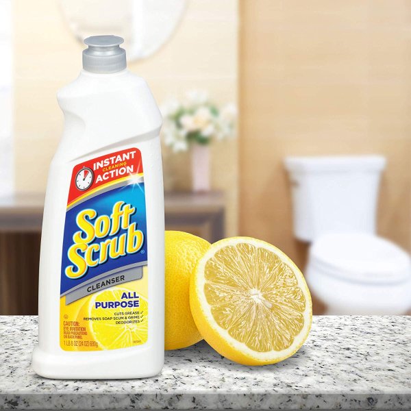 Soft Scrub 多功能厨房卫生间强力清洁剂 2瓶