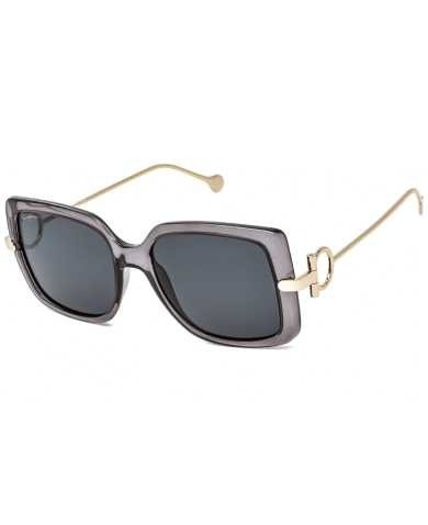 Ferragamo Women's Grey Square Sunglasses SKU: SF913S-057 UPC: 886895375849