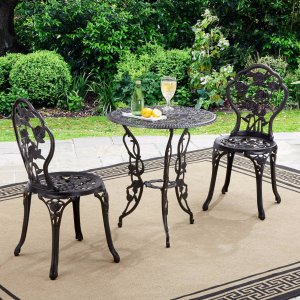 Better Homes and Gardens Rose 3-Piece Bistro Set