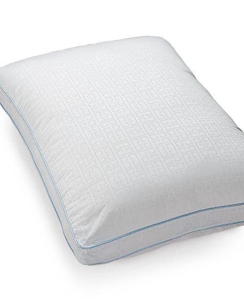Signature SensorElle Memory Fiber Down Alternative Standard/Queen Pillow, Gusseted, Created for Macy's