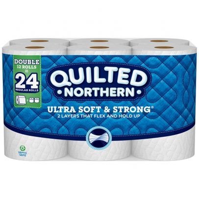 Ultra Soft & Strong Double Roll Bath Tissue - 12 ct