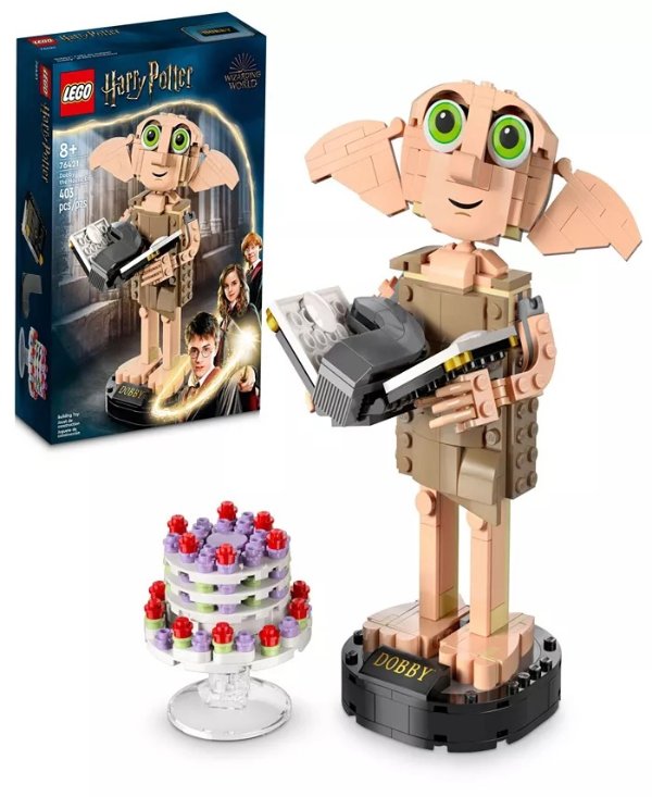 Harry Potter Dobby The House-Elf Build and Display Set 76421