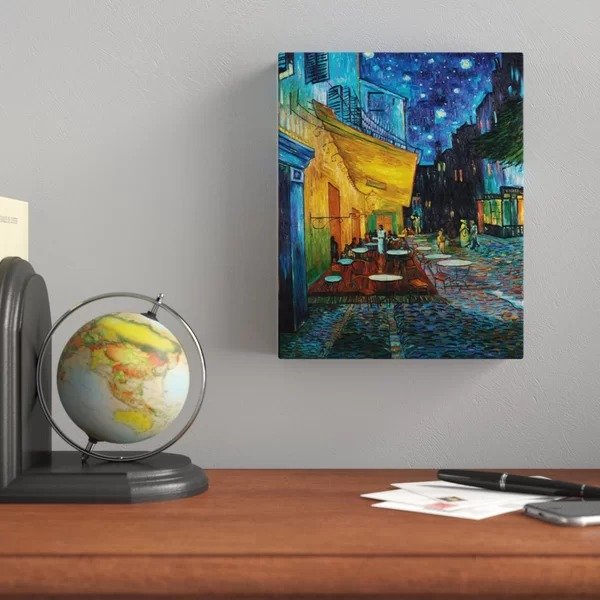 Cafe Terrace at Night by Vincent Van Gogh - Print on CanvasCafe Terrace at Night by Vincent Van Gogh - Print on CanvasRatings & ReviewsCustomer PhotosMore to Explore
