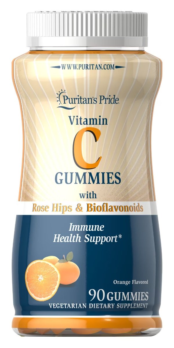 Vitamin C Gummies with Rose Hips & Bioflavonoids
