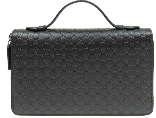 ssima Micro Black Leather Bifold Women's Wallet 449246 BMJ1N 1000