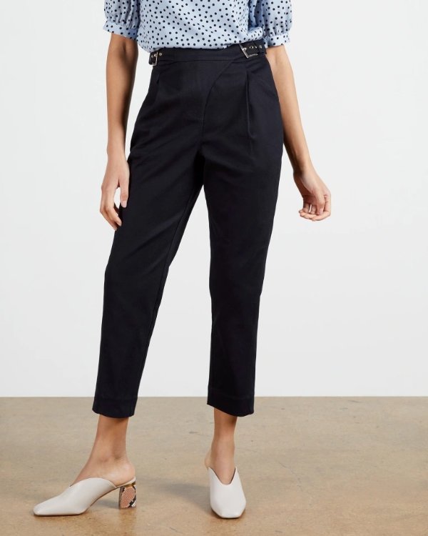 ALAIINA Tapered Trouser With Top Stitch Detail