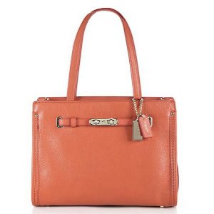 COACH Swagger Small Leather Tote @ Saks Fifth Avenue
