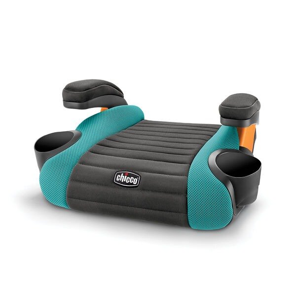 GoFit Backless Booster Car Seat - Raindrop