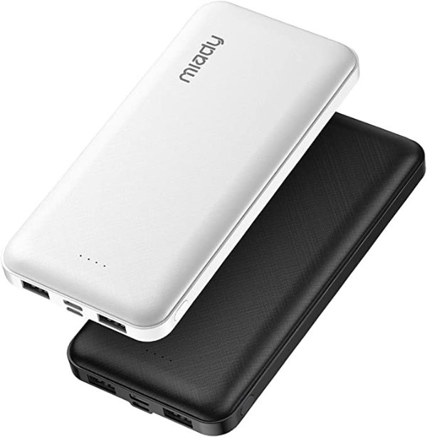 Miady 15000mAh Portable Charger 2 Pack