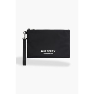BurberryAppliqued shell pouch