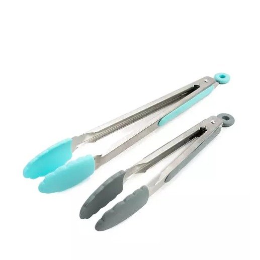 9 Inch and 12 Inch Silicone Tongs