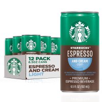 Starbucks Llight 罐装奶油浓缩咖啡 6.5oz 12罐