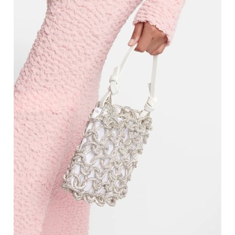 Rhinestone 缀饰托特包