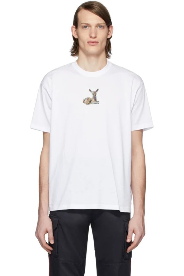 White Deer T-Shirt