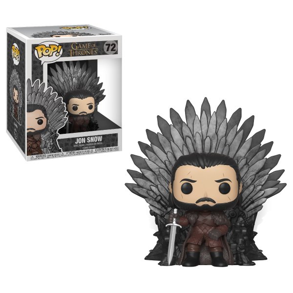 POP! Deluxe: Game of Thrones Jon Snow on Throne | GameStop