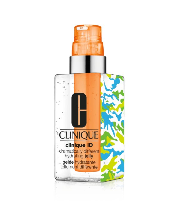 Limited Edition Camo Print Clinique iD: Dramatically Different™ Hydrating Jelly & Active Cartridge Concentrate for Fatigue | Clinique