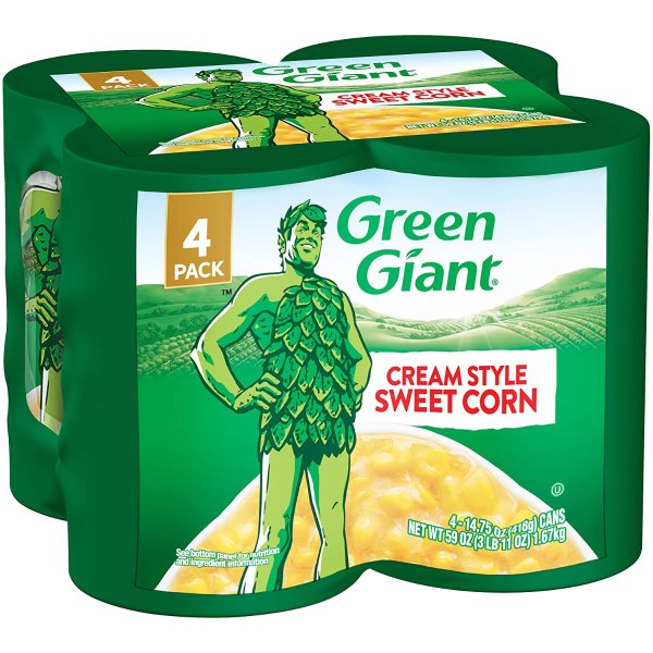 Green Giant 奶油玉米粒 14.75oz 4罐
