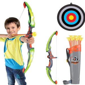 Conthfut Bow and Arrow for Kids with LED Flash Lights