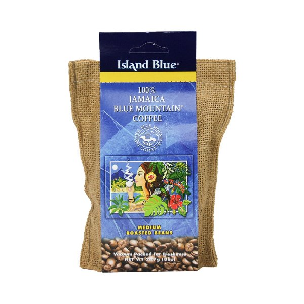 100% Jamaica Blue Mountain Coffee Beans 8oz