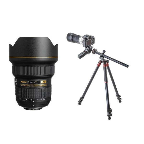 14-24mm f/2.8G ED-IF AF-S NIKKOR Lens w/Vanguard Alta Pro Tripod