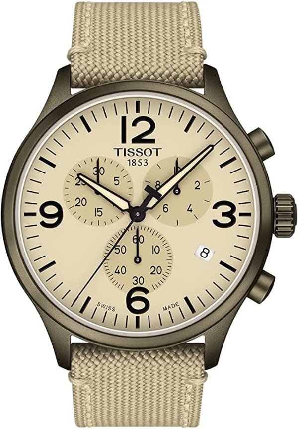Men's Chrono XL Stainless Steel Swiss Quartz Watch