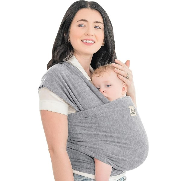 Baby Wrap Carrier - All in 1 Original Breathable Baby Sling, Lightweight,Hands Free Baby Carrier Sling, Baby Carrier Wrap, Baby Carriers for Newborn, Infant, Baby Wraps Carrier, Baby Slings