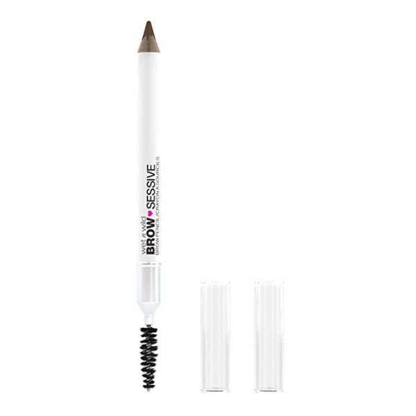 n Wild BrowSessive Brow Pencil Buildable Definition, Medium Brown, 0.02 Ounce