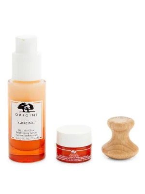 Rise & Radiate GinZing™ 3-Piece Radiance-Boosting Serum & Eye Cream Kit