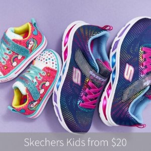 Skechers 儿童休闲运动鞋热卖 收公主风女童鞋