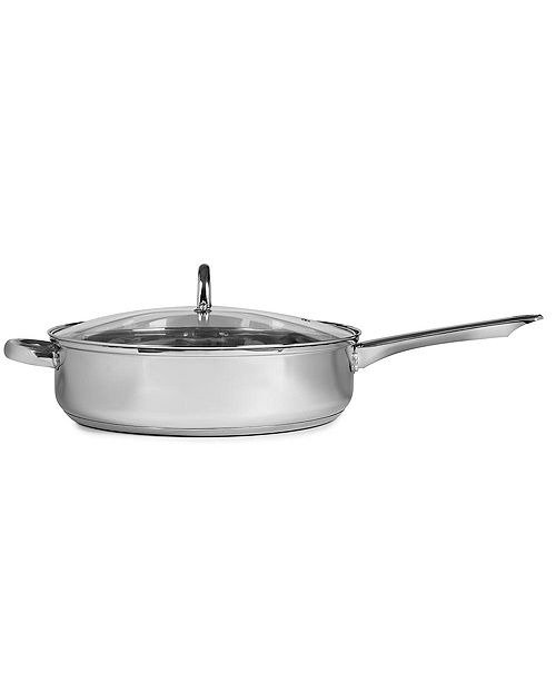 6-Qt. Stainless Steel Jumbo Pan with Lid