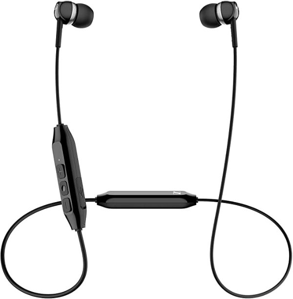 SENNHEISER CX 150BT Bluetooth 5.0 Wireless Headphone - 10-Hour Battery Life, USB-C Fast Charging, Two Device Connectivity - Black (CX 150BT Black)