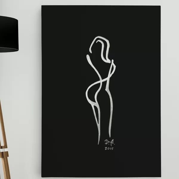'Abstract Nude II' by Dmitry Andruz Painting Print on Wrapped Canvas'Abstract Nude II' by Dmitry Andruz Painting Print on Wrapped CanvasQuestions & AnswersShipping & ReturnsMore to Explore