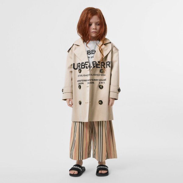 Burberry - Little Girl's & Girl's Updated Poppy Trench Coat