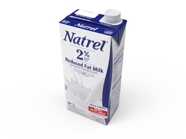Natrel Milk 2%, 32 Ounce (Pack of 6)
