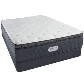 Queen Simmons Beautyrest Silver Level 2 BRS900-C Plush Pillow Top 16 Inch Mattress