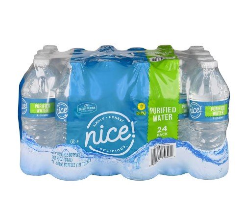 Nice! Purified Water16.9fl oz x 24 pack