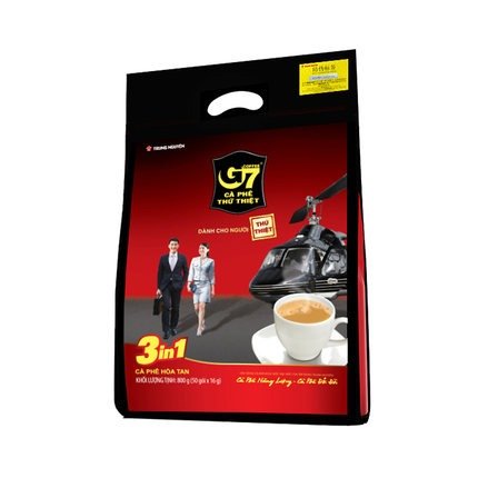 G7 三合一速溶咖啡粉 800g（50条*16g）