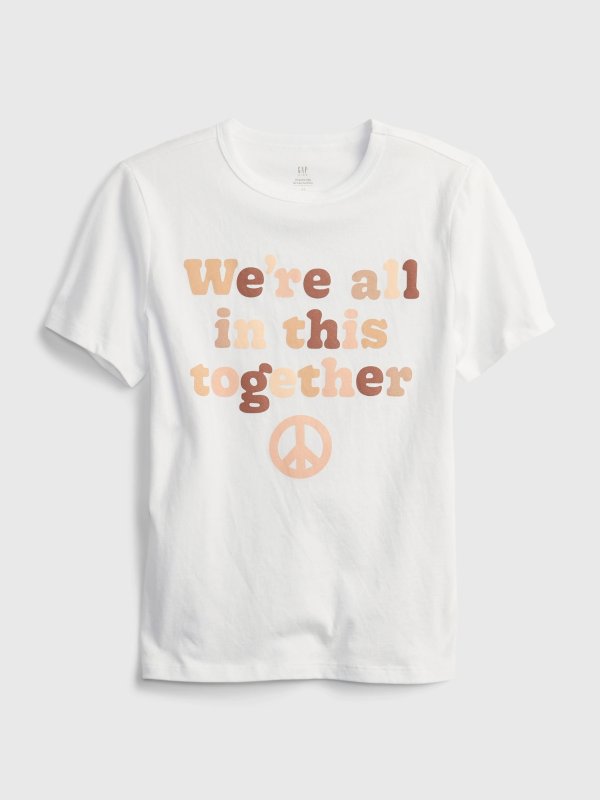 Kids 100% Organic Cotton Graphic T-Shirt