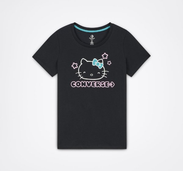 ​Converse x Hello Kitty Star Womens TShirt. Converse
