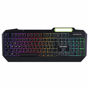 DBPOWER RGB LED Rainbow Backlit Gaming Keyboard