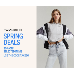 上新：Calvin Klein官网 春季闪促开始 收经典内衣、衬衫、牛仔丹宁系列