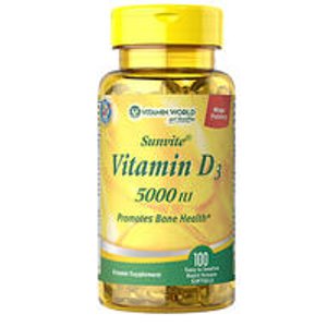  Vitamin World Vitamin D3 5000 IU