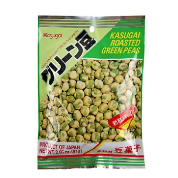 KASUGAI Green Peas -Japanese Horseradish Flavor 74g
