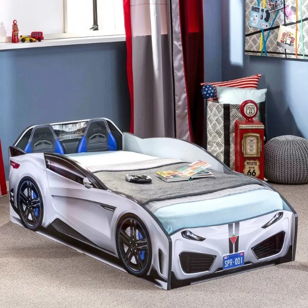 Kurtz Race Toddler Car Bed