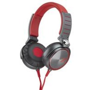 Sony X-Series MDRX05 Over-the-Ear Headphones Red/Black