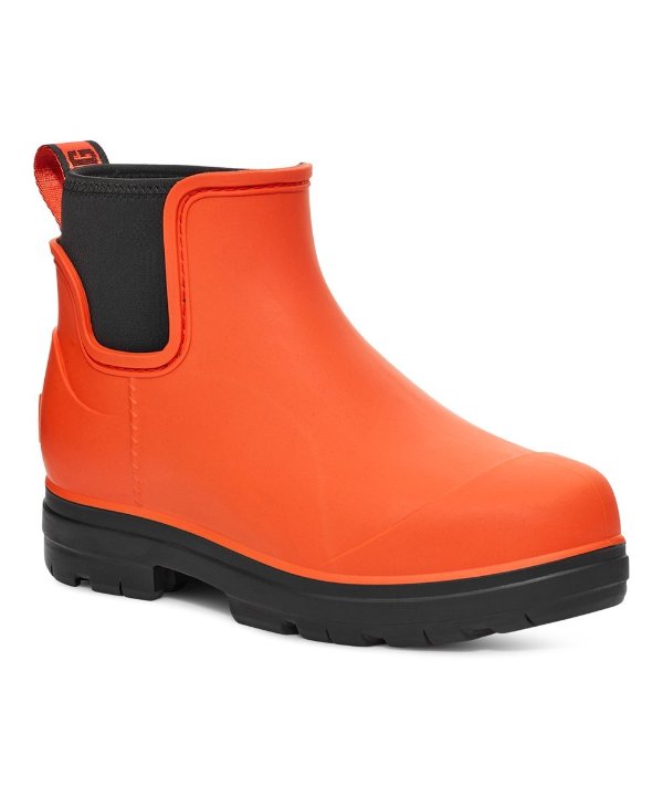Hazard Orange Droplet Rain Boot - Women