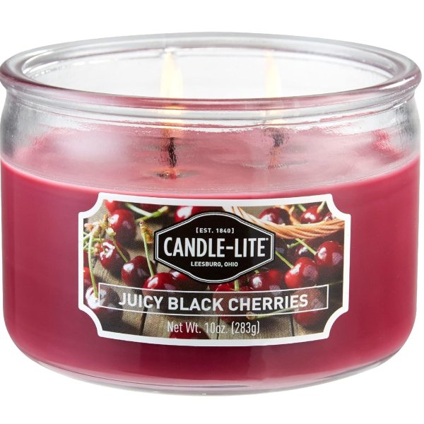 Candle-lite Scented Juicy Black Cherries Fragrance
