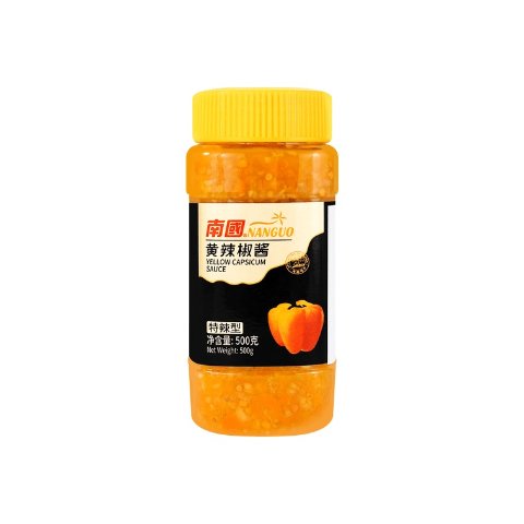 南国 黄辣椒酱 特辣型 500g